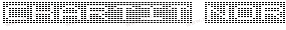 ChartIt Normal字体转换